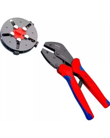 ZALDI PROFESSIONELLE CRIMPZANGE MIT MATRIZE MULTICOLOR