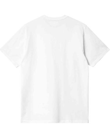 T-SHIRT BÁSICA CARHARTT BRANCA PARA HOMEM BLANCO