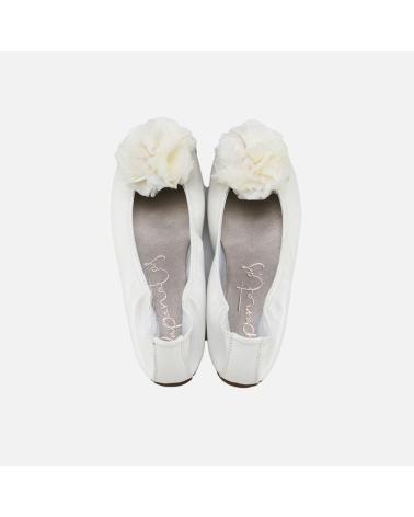 ELI BAILARINA ADORNO TEJIDO 1957 BLANCO