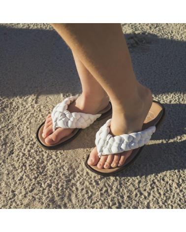 ELI SANDALIAS TIRAS TRENZA 1957 BLANCO