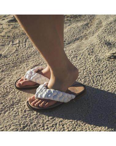 ELI SANDALIAS TIRAS TRENZA 1957 BLANCO