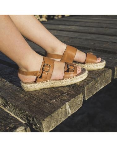 ELI SANDALIAS YUTE HEBILLAS 1957 CAMEL