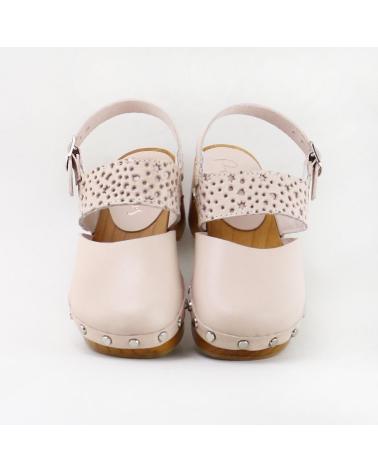 ELI ZUECOS PERFORADOS PIEL NATURAL 1957 NUDE