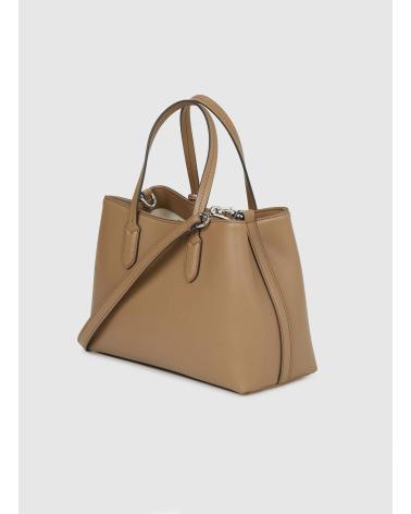 KARL LAGERFELD IKON SMOOTH SM TOTE TAUPE
