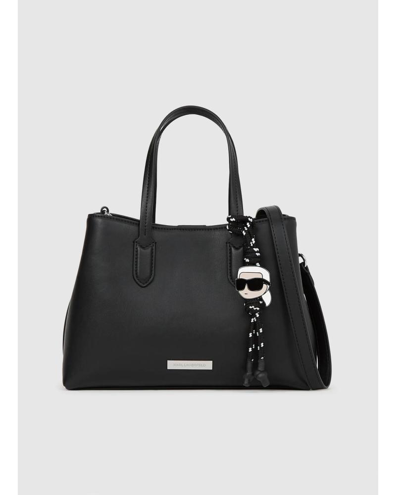 KARL LAGERFELD IKON SMOOTH SM TOTE NEGRO