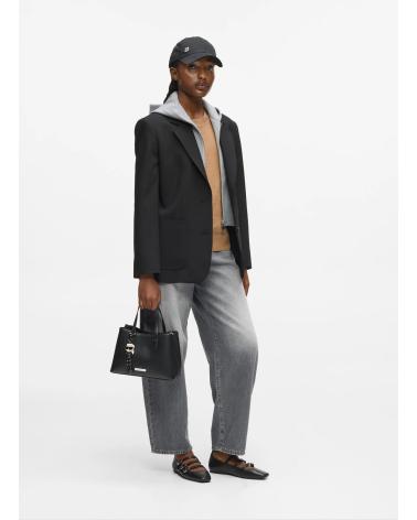 KARL LAGERFELD IKON SMOOTH SM TOTE NEGRO