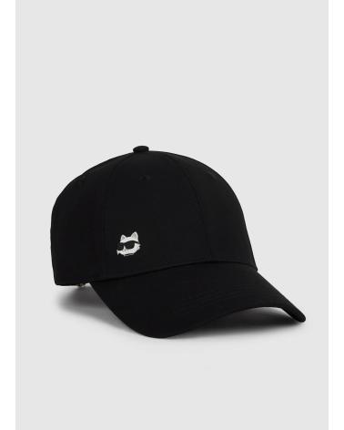 KARL LAGERFELD IKON CHOUPETTE SIDE PIN CAP NEGRO