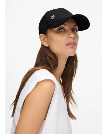 KARL LAGERFELD IKON CHOUPETTE SIDE PIN CAP NEGRO