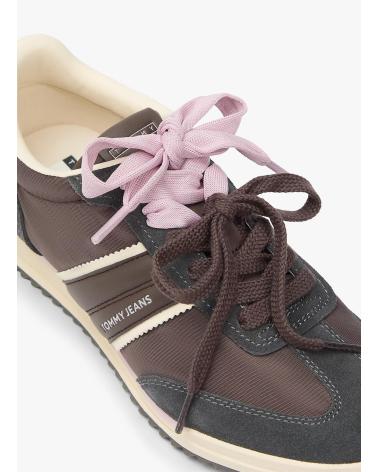 TOMMY HILFIGER TJW LOW PROFILE RUNNER MARRON