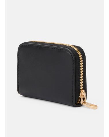 PORTE-MONNAIE CALVIN KLEIN BOLD CK MEDIUM ZIP AROUND NOIR NEGRO