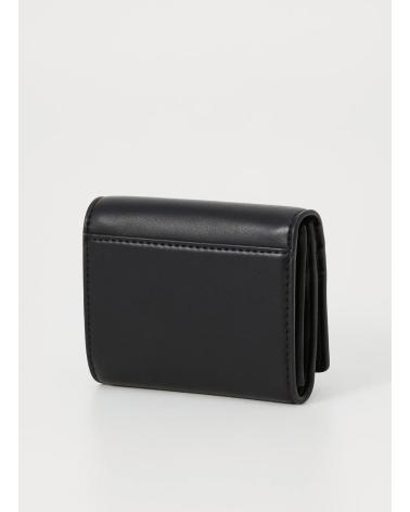 PORTEFEUILLE CALVIN KLEIN BOLD CK MEDIUM BIFOLD NOIR NEGRO