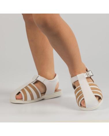 ELI SANDALIAS CANGREJERAS CUCADA 1957 BLANCO