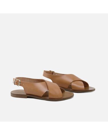 ELI SANDALIAS GUARACHAS VAQUETA CUERO 1957 MARRON