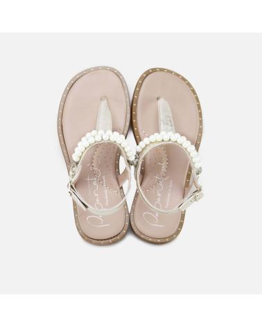 ELI SANDALIAS ESCLAVAS PERLAS 1957 ORO