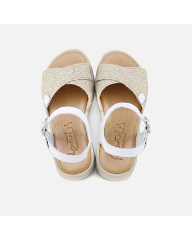 ELI SANDALIAS GEL RAFIA 1957 BLANCO