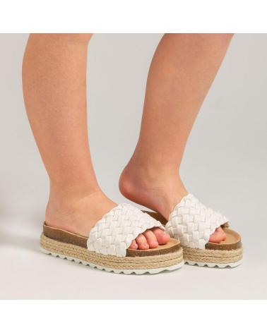 ELI SANDALIAS GEL TRENZA 1957 BLANCO