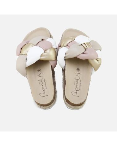 ELI SANDALIAS GEL TRENZA ACOLCHADA 1957 BLANCO