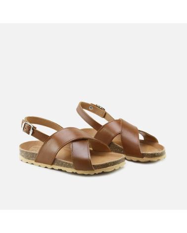 ELI SANDALIAS BIO CUERO BASIC 1957 MARRON