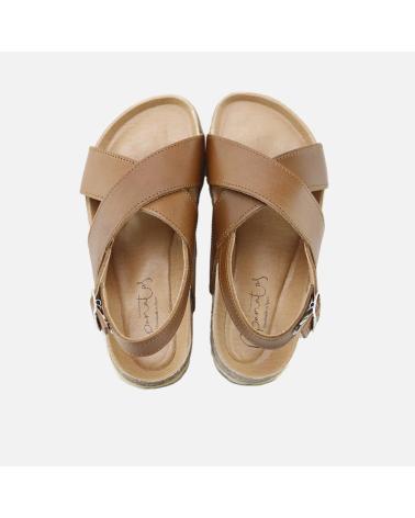 ELI SANDALIAS BIO CUERO BASIC 1957 MARRON