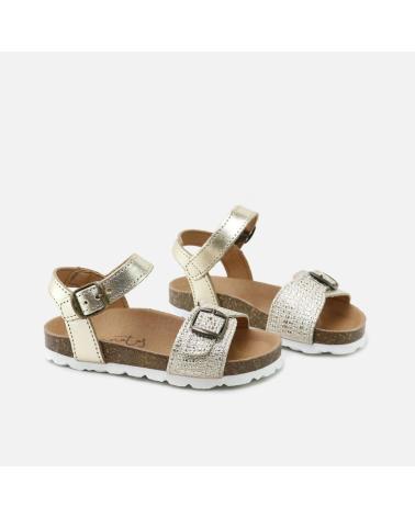 SANDALI BIO ELI CASIOPEA BASIC 1957 CON FIBBIE DORATE ORO