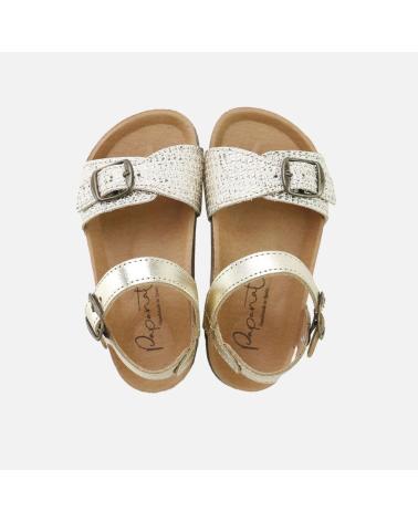 SANDALI BIO ELI CASIOPEA BASIC 1957 CON FIBBIE DORATE ORO