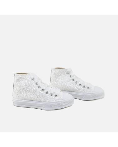 BOTAS ELI URBAN57 GLITTER ICE 1957 DE LONA BRANCA BLANCO