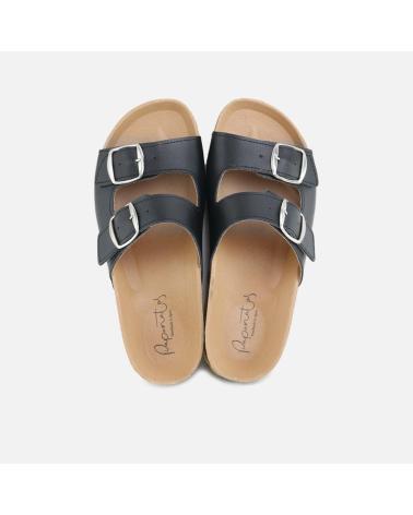 ELI SANDALIAS BIO HEBILLAS VAQUETA BASIC 1957 NEGRO