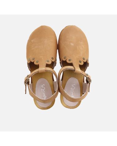 ELI ZUECO TACHAS CUOIO PAPANATAS 1957 MARRON