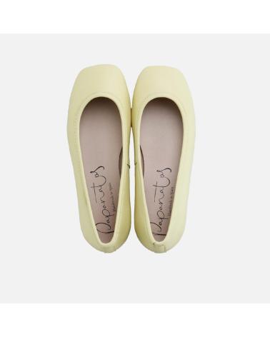 ELI BAILARINAS PUNTA CUADRADA LIMON PAPANATAS 1957 AMARILLO