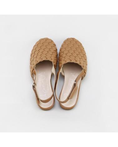 ELI MULES TRENZA CAMEL PAPANATAS 1957 MARRON