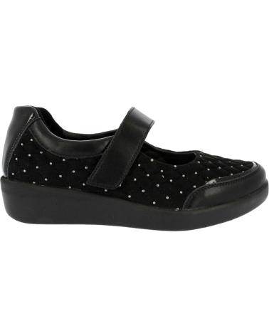 BAILARINAS D'CUTILLAS 38612 MUJER CON ESTAMPADO NEGRO NEGRO