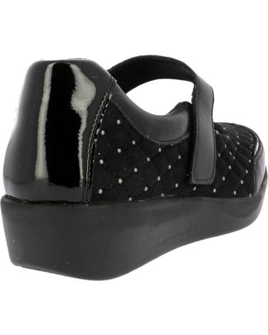 BAILARINAS D'CUTILLAS 38612 MUJER CON ESTAMPADO NEGRO NEGRO