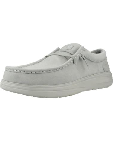 MOCASSINS DÉCONTRACTÉS HEY DUDE WALLY X SUEDE BLEU SEAFOAM SEAFOM