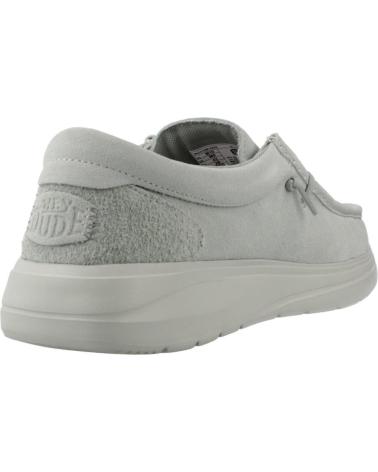 MOCASSINS DÉCONTRACTÉS HEY DUDE WALLY X SUEDE BLEU SEAFOAM SEAFOM