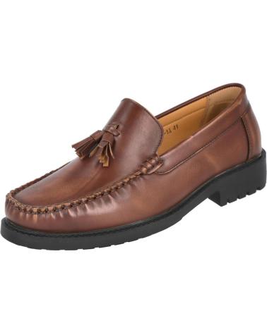 MOCASINES DE CUERO BUBBLE BOBBLE HR8320-1A CON BORLAS CUERO