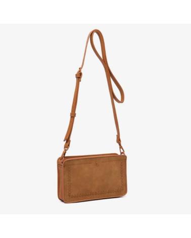 ABBACINO BORSA A TRACOLLA MODELLO 81019AB MARRONE COGNAC COGNAC