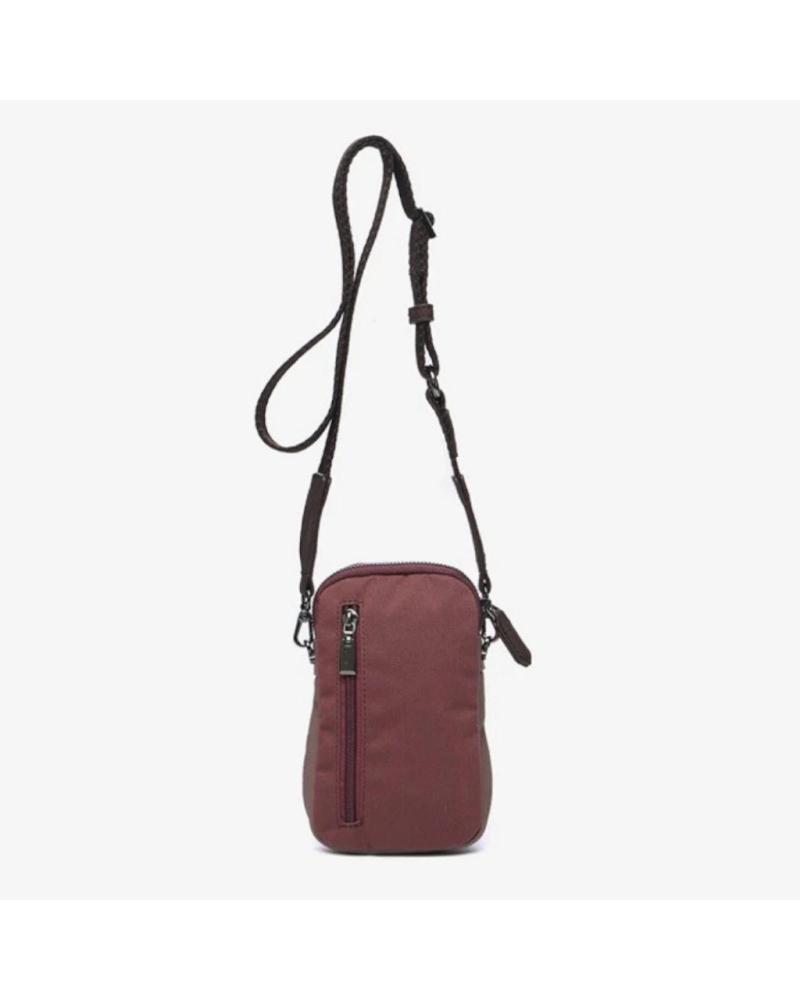 SAC BANDOULIÈRE ABBACINO MODÈLE 81050AB BORDEAUX BURGNDY