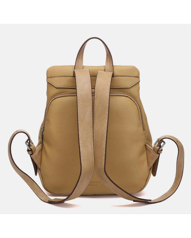 MOCHILA ABBACINO 81090AB MARROM CAMELO KAMEL