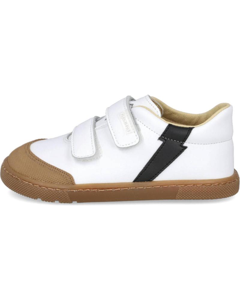 TITANITOS RAFA 2602 BAREFOOT CHILDREN'S SHOES, WHITE BLANCO