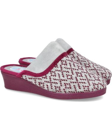 BUBBLE BOBBLE NATALIA 327 HAUSSCHUHE BORDEAUX BURDEOS