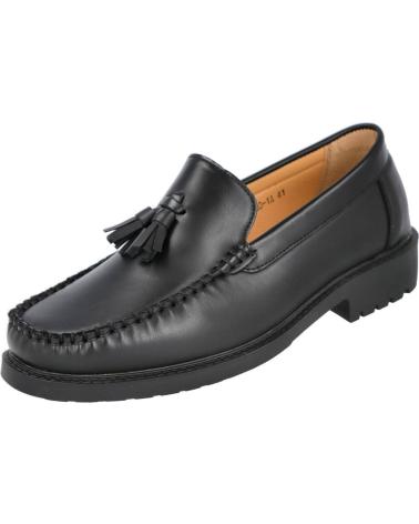 BUBBLE BOBBLE HR8320-1A SCHWARZE LOAFER MIT QUASTEN NEGRO