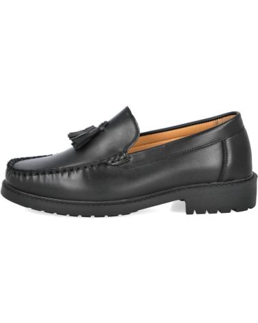 BUBBLE BOBBLE HR8320-1A SCHWARZE LOAFER MIT QUASTEN NEGRO