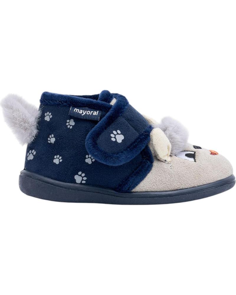 PANTUFAS DE CASA MAYORAL 44619 AZUIS DESIGN CORDEIRO AZUL