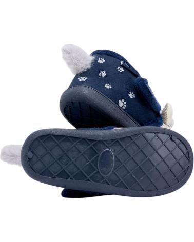PANTUFAS DE CASA MAYORAL 44619 AZUIS DESIGN CORDEIRO AZUL