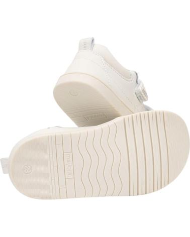 MAYORAL SAPATILHAS CASUAIS VELCRO MODELO 44590 - BRANCO BLANCO