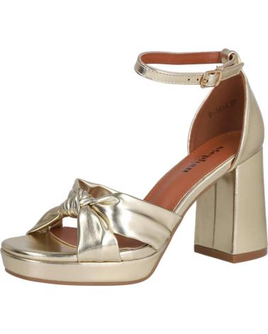 SANDÁLIAS DE FESTA COM PLATAFORMA BUBBLE BOBBLE P-1444 OURO ORO