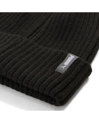 PUMA UNISEX KIDS BEANIE BLACK 026559-01 NEGRO