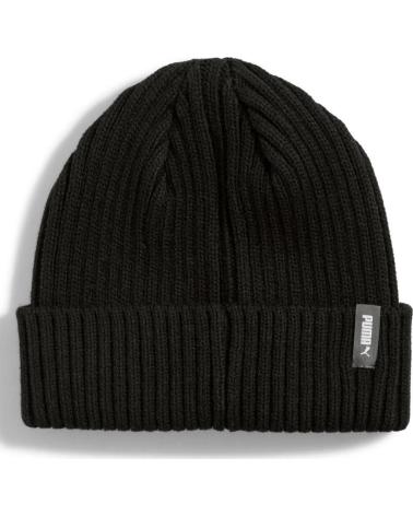 PUMA UNISEX KIDS BEANIE BLACK 026559-01 NEGRO