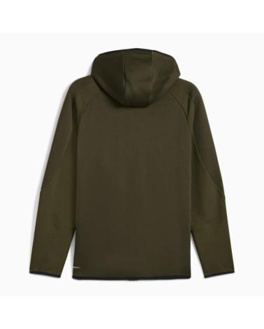 PUMA EVOSTRIPE FULL-ZIP HOODIE 688231-70 GREEN VERDE