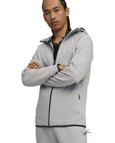 PUMA EVOSTRIPE FULL-ZIP SWEATSHIRT - GREY 688231-63 GRIS
